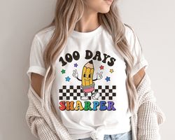 100 days of school shirt, happy 100 days shirt, retro boho 100 days of school shirt, 100 days teacher shirt