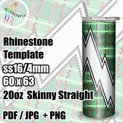 Bling Rainbow Rhinestones Tumbler Wrap Graphic by Digital Nest Egg ·  Creative Fabrica