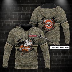 cleveland browns personalized hoodie bb80