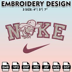 nike eastern kentucky colonels machine embroidery files, embroidery designs, ncaa embroidery files, digital download