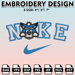 nike indiana state sycamores machine embroidery files, embroidery designs, ncaa embroidery files, digital download