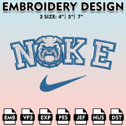 nike drake bulldogs machine embroidery files, embroidery designs, ncaa embroidery files, digital download