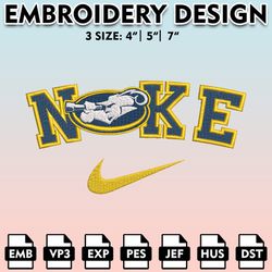 nike la salle explorers machine embroidery files, embroidery designs, ncaa embroidery files, digital download