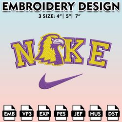 nike tennessee tech golden eagles machine embroidery files, embroidery designs, ncaa embroidery files, digital download