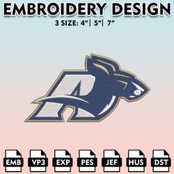 akron zips embroidery files, embroidery designs, ncaa embroidery files, digital download....