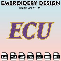 east carolina pirates embroidery files, embroidery designs, ncaa embroidery files, digital download
