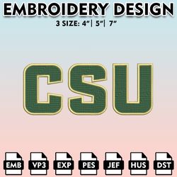 colorado state rams embroidery files, embroidery designs, ncaa embroidery files, digital download.