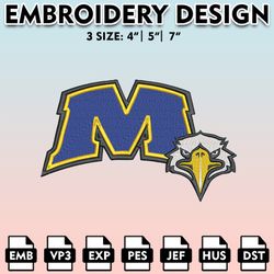 morehead state eagles embroidery files, embroidery designs, ncaa embroidery files, digital download.