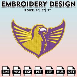 tennessee tech golden eagles embroidery files, embroidery designs, ncaa embroidery files, digital download....