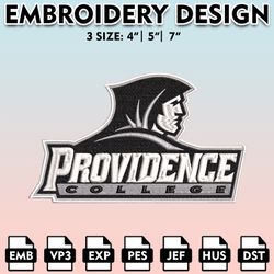 providence friars embroidery files, embroidery designs, ncaa embroidery files, digital download....