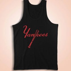 new york yankees baseball logo men&8217s tank top