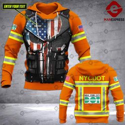 pdt2404 customized 2 nycdot &8211 new york city department of transportation 3d safety all-over pullover hoodie print un