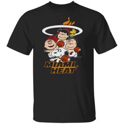 peanut characters mashup miami hea gift family t-shirt