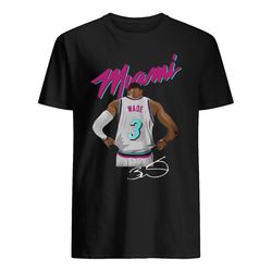 pretty dwyane wade miami beach signature shirt by globalteeshop