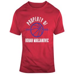 property of boban marjanovic los angeles basketball fan t shirt