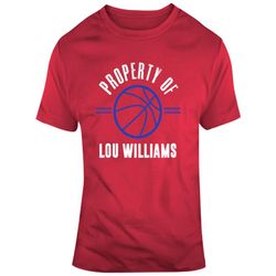 property of lou williams los angeles basketball fan t shirt