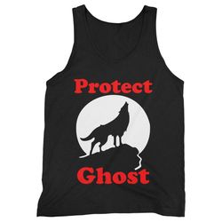 protect ghost game of thrones jon snow&8217s direwolf parody man&8217s tank top mens