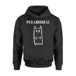 purranormal ghost cat paranormal halloween kitty halloween hoodie