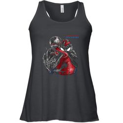 queens of new york shirt venom and spiderman racerback tank