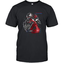 queens of new york shirt venom and spiderman t-shirt