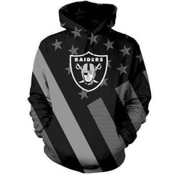 raiders hoodie 3d style669 all over printed