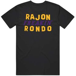 rajon rondo freakin los angeles basketball fan t shirt