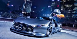 beauty 1 3d model car stl 3d printing mercedes-benz vision gran turismo concept