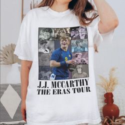 j.j. mccarthy the eras tour tee, j.j. mccarthy shirt, the eras tour shirt