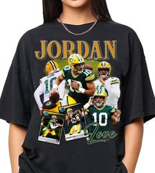 vintage jordan love shirt, football shirt, packers football bootleg shirt, vintage sport tee, all you need is love shirt