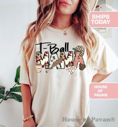 baseball mom shirt, sports mom shirt, mothers day gift, t-ball mama mom, family baseball shirt, baseball shirt for women