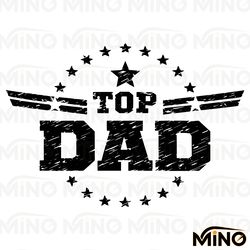 retro top dad fathers day svg digital download files