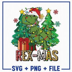 rex mas christmas svg, christmas dinosaur svg, merry christmas png, merry christmas svg, christmas dinosaur png