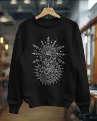 men's sweatshirt print 'ganesha' cotton clothing printing on clothes pullover street clothing ganesh print