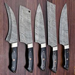 5-piece kitchen knife set for bbq enthusiasts