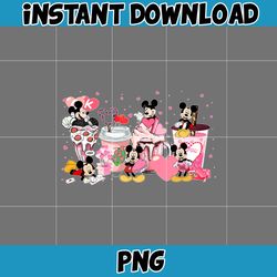 disney coffee valentine png, cartoon valentine png, valentine mouse story png (11)