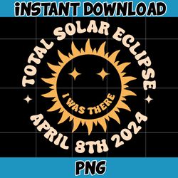 total solar eclipse 2024 png, april 8 2024 png, april 8th gift, solar eclipse 2024 png, astronomy png, instant download