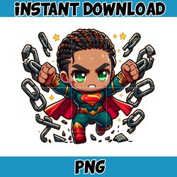 spider man png, superhero juneteenth breaking every chain png, black man dreadlocks png, black history month png