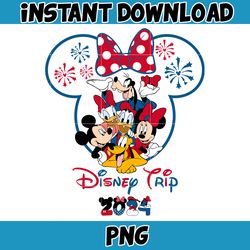 minnie and friends png, magical castle png, retro 4th of july png, happy 4th of july png, fourth of july, america flag