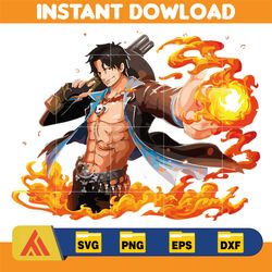 anime layered svg, mega anime cut files, anime svg, instant download (33)