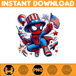 america spider man png, funny cartoon fourth of july png, cartoon independence day png, 4th of july png