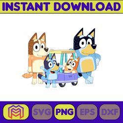 bluey clipart bluey family png, bluey & bingo png, bluey birthday party, clip art, bluey png