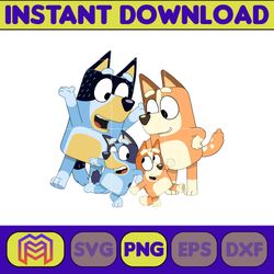 bluey family png, bluey png, bluey bingo png, bluey mom png, bluey dad png, bluey friends png, bluey png