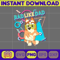 rad like dad bingo png, dog dad mum png, dog chili heeler png, dog heeler png, dog mom dad png, dog svg