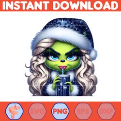 blue grinch girl png, bougie grinch png (11)