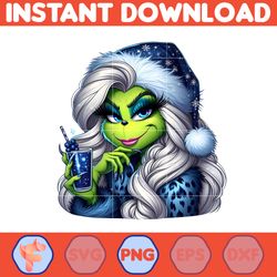 blue grinch girl png, bougie grinch png (20)
