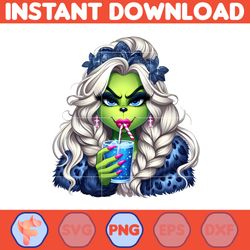 blue grinch girl png, bougie grinch png (5)