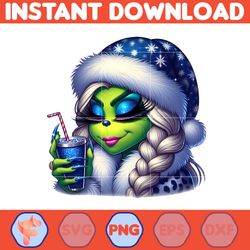 blue grinch girl png, bougie grinch png (9)