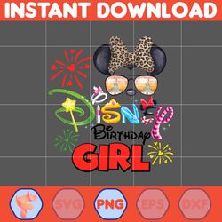 disney birthday girl png, family trip 2024 sublimation design, vacay mode, magical kingdom png, trip 2024