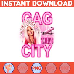 gag city nicki minaj reine du rap png, nicki minaj png, nicki minaj design, nicki minaj fan, instant download