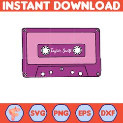 taylor cassette tapes svg, taylor swift best svg, taylors version, swiftie svg, eras tour svg, eras tour png